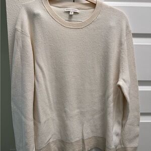 Banana Republic Cream Waffle Knit sweater